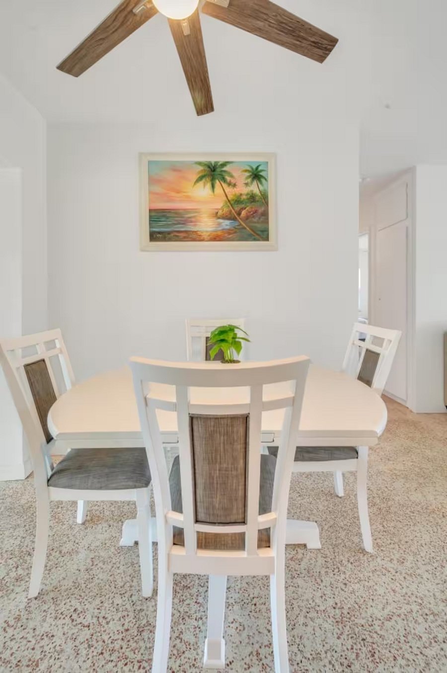Dining table set for four :)