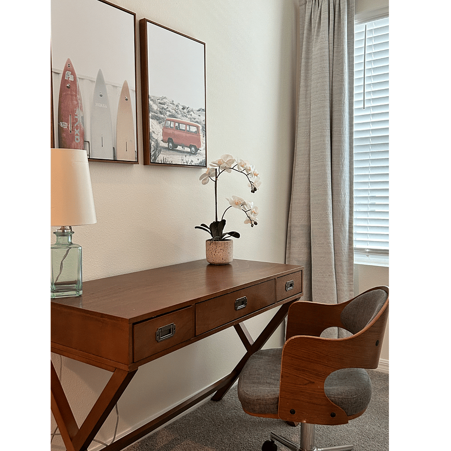 Home office work space