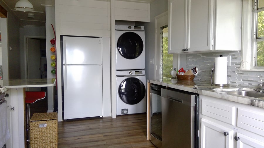 Sanitizing washer and dryer; dishwasher