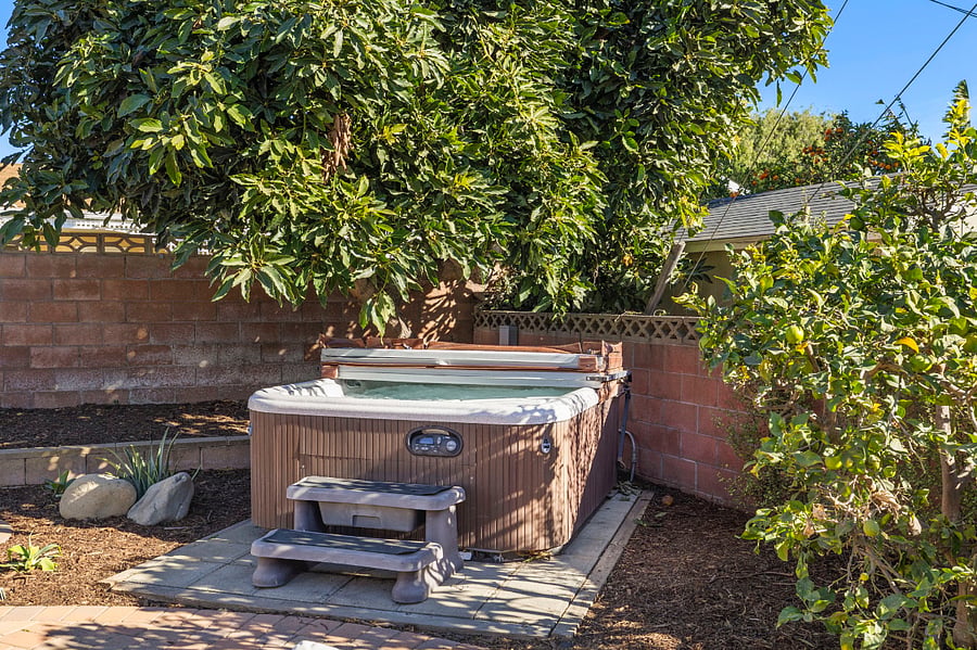 Backyard Hot Tub
