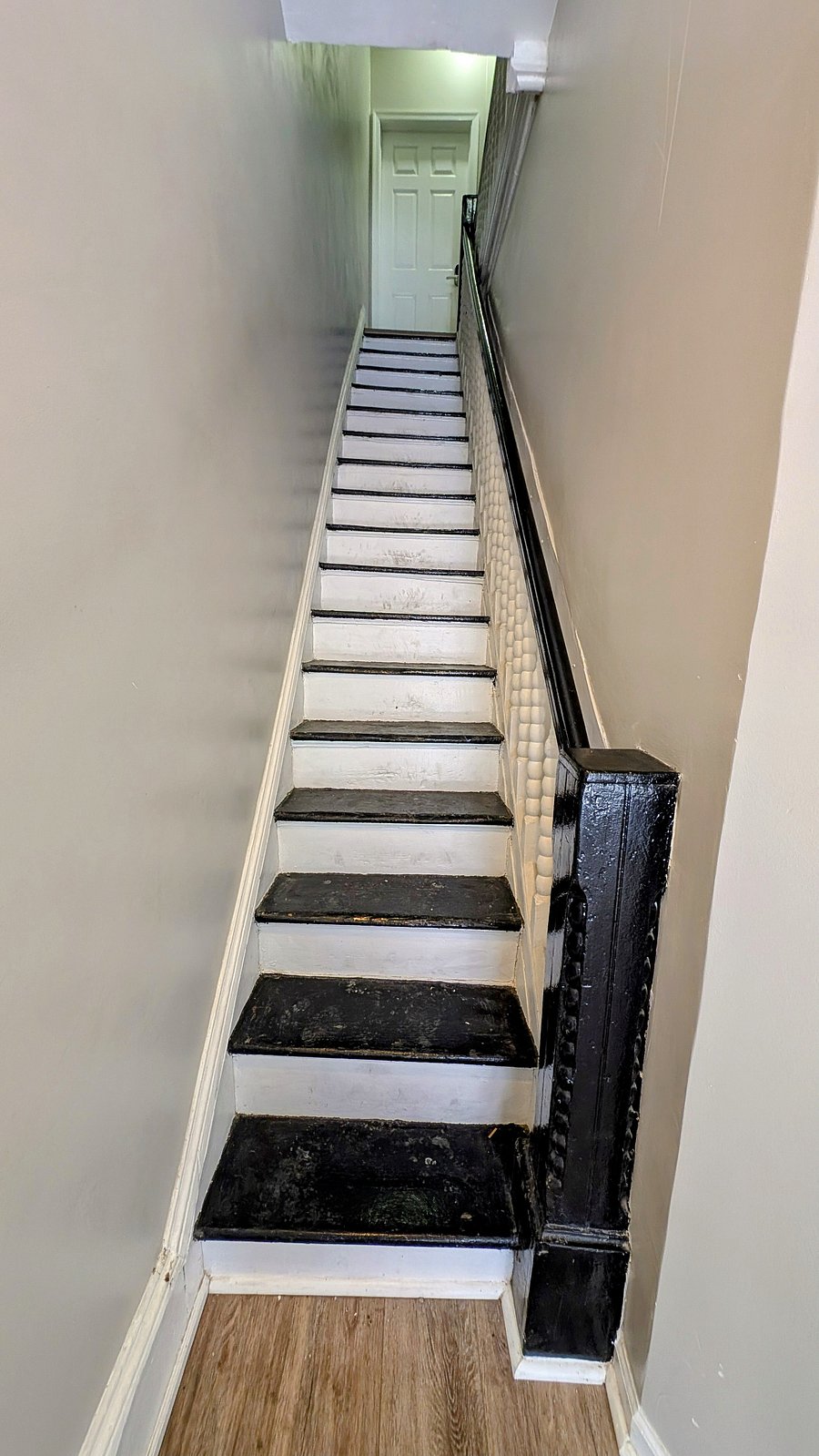 Stairs to 2nd & 3rd Floor Apartments