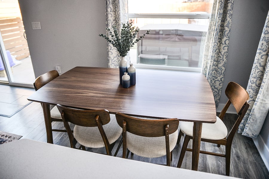Enjoy a meal with friends and family or use this as a quiet space to work.