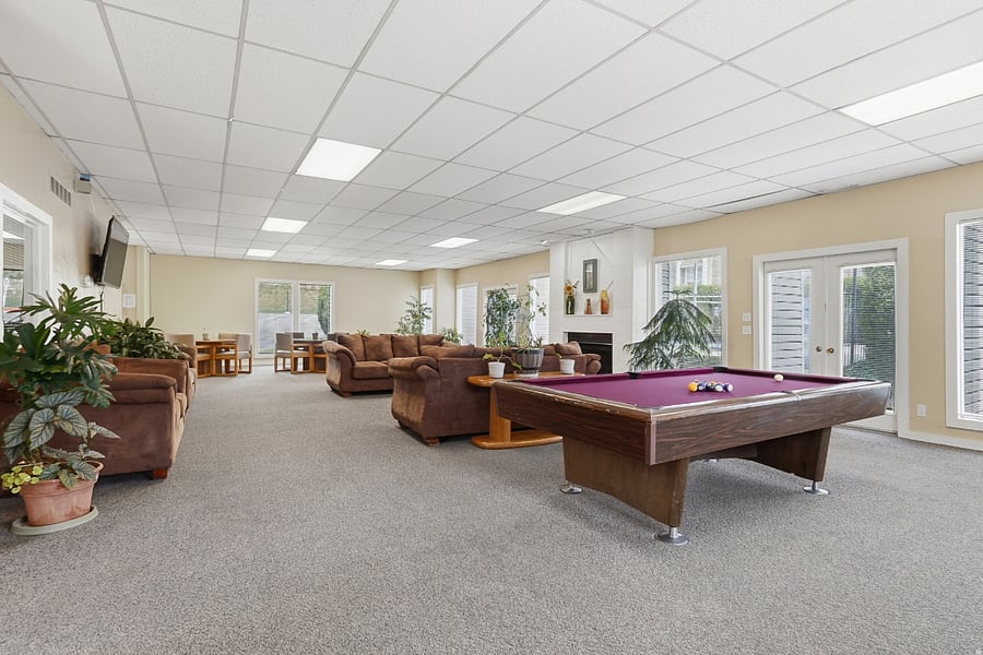 Clubhouse interior