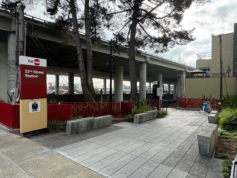22nd Street Caltrain station