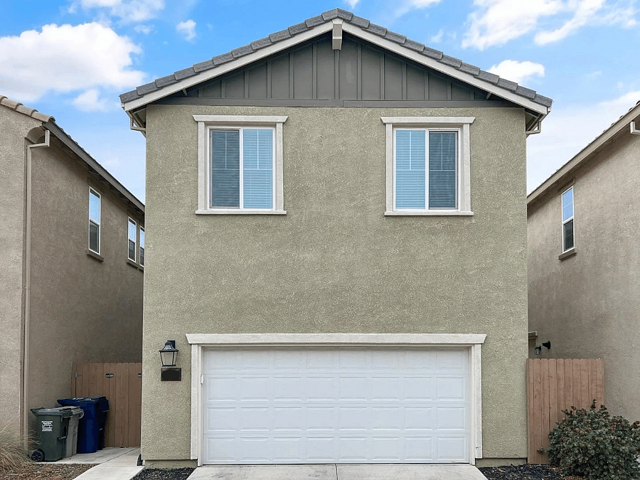 Two Car Garage in Rear