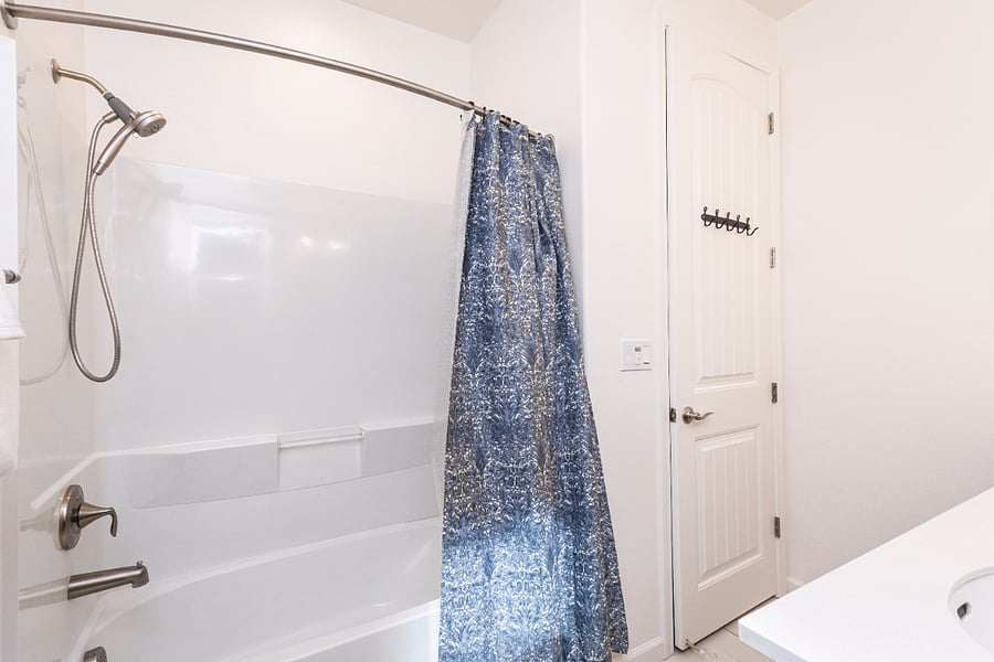Full Sized Bathtub Upstairs