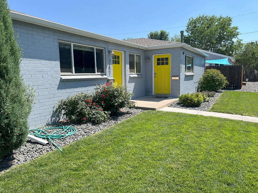 This property is the left side of the duplex. The right side is also rented as a mid-term furnished rental.