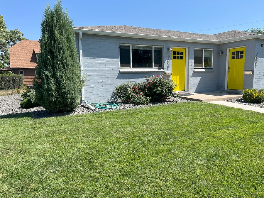 This property is the left side of the duplex. The right side is also rented as a mid-term furnished rental.