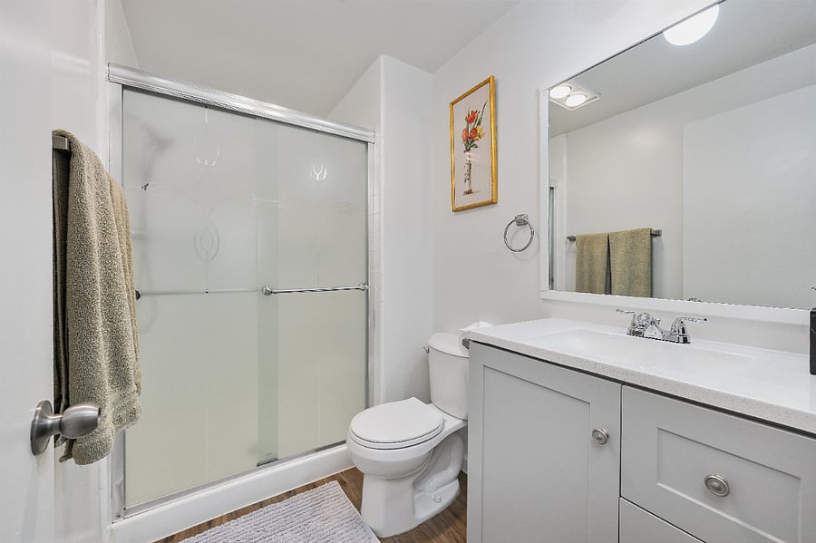 Master Bathroom and shower