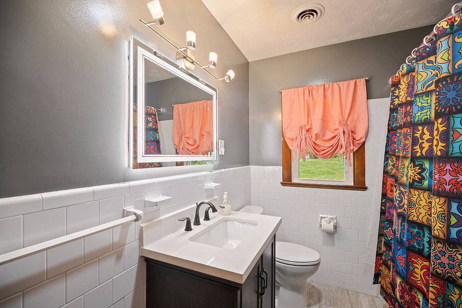 Hall bathroom