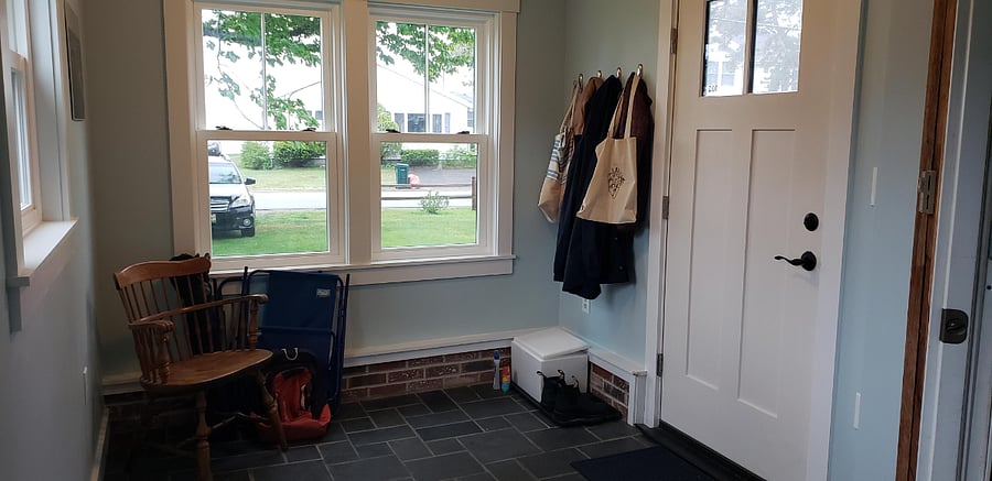 mudroom upon entry