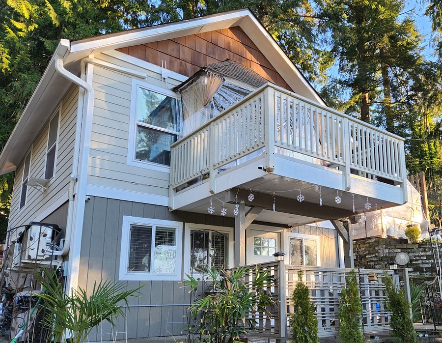 View of the Front of the House.