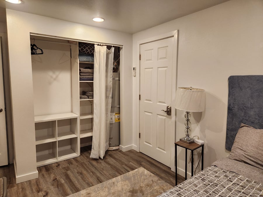 Closet in Master Bedroom