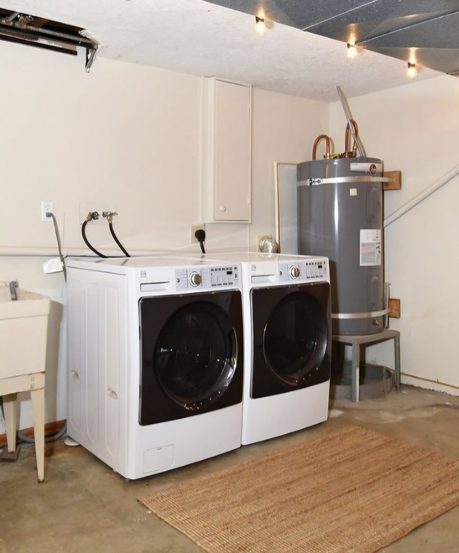 shared laundry room