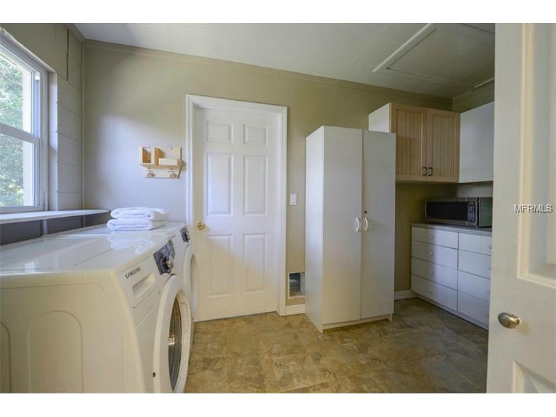 Washer and Dryer area