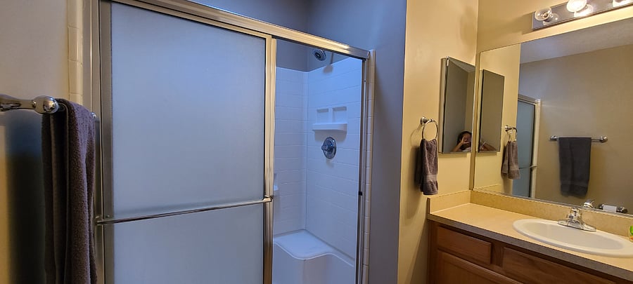 Master Bathroom with Walk-in Shower