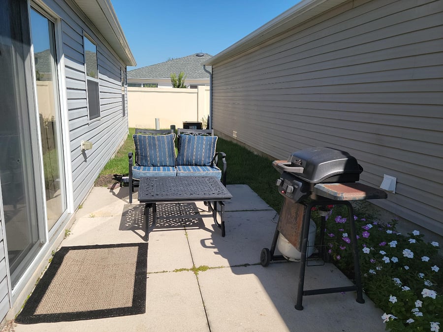 Patio with BBQ Grill