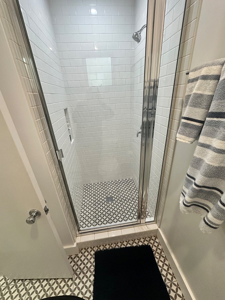 Walk in shower
