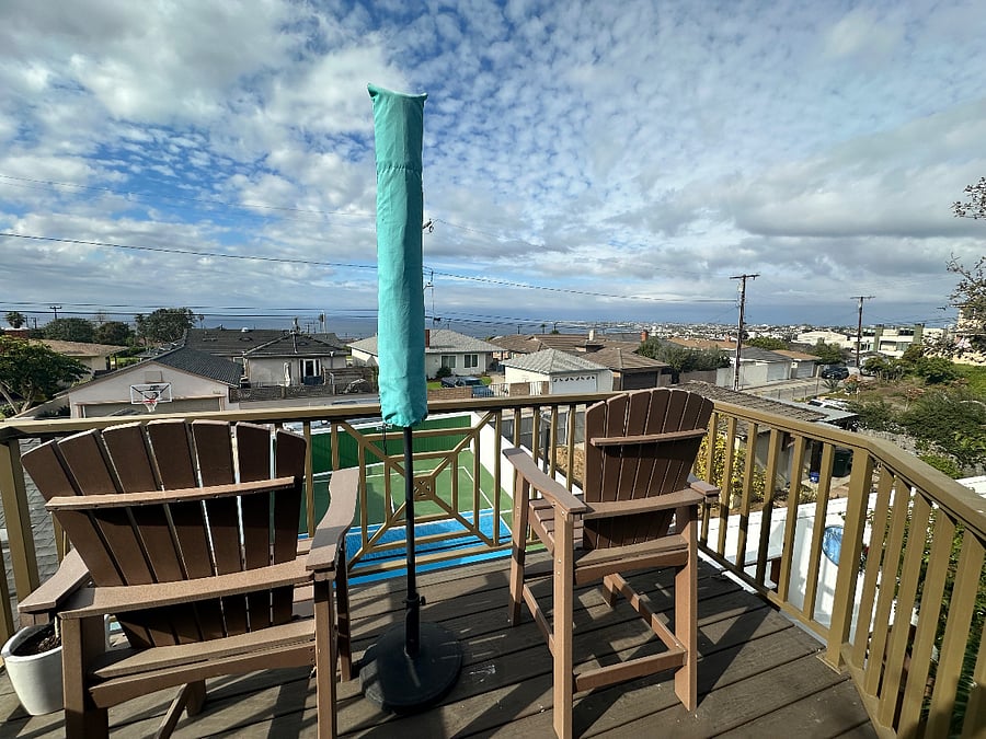 Ocean View from viewing deck.
