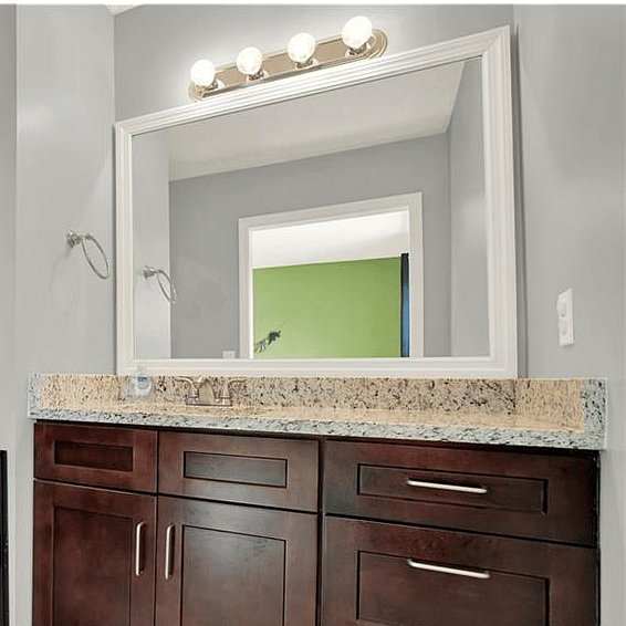 LARGE SECONDARY BATHROOM w/extra counter space