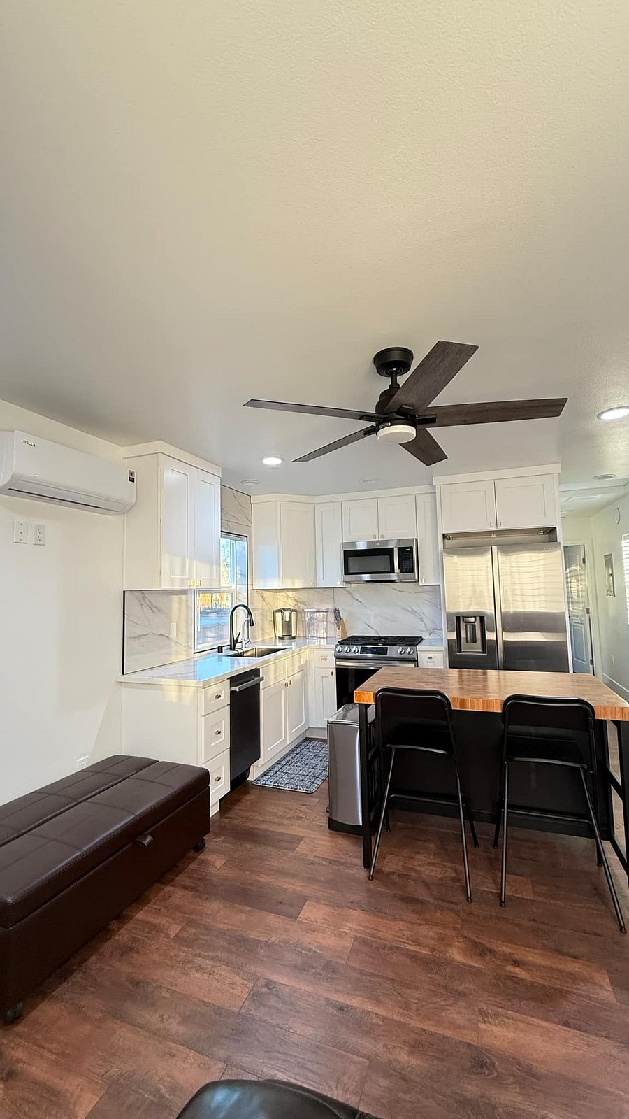 Kitchen and Island