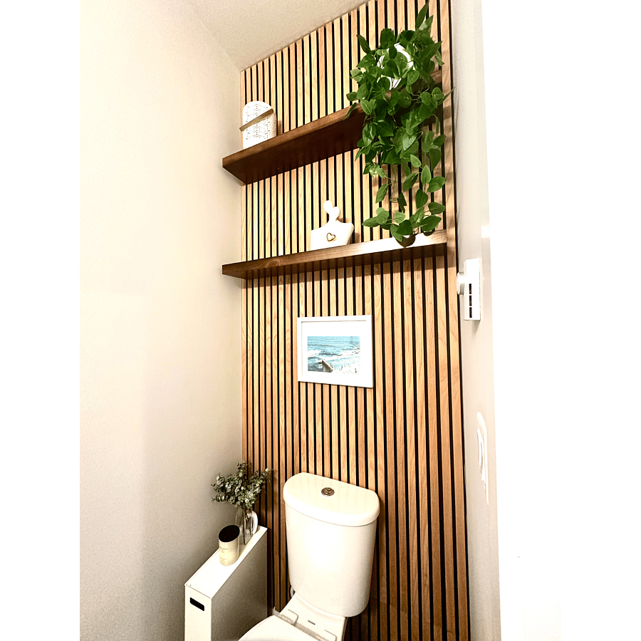 Powder room in the main level