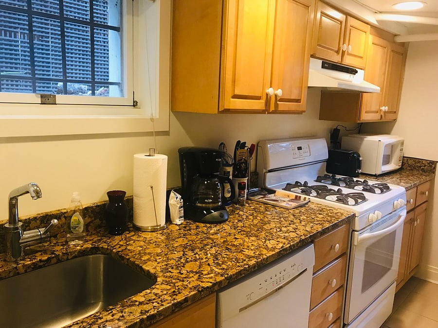 Full kitchen with all utensils