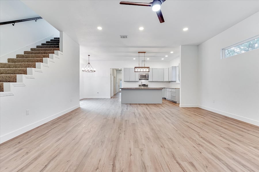 Open floor plan