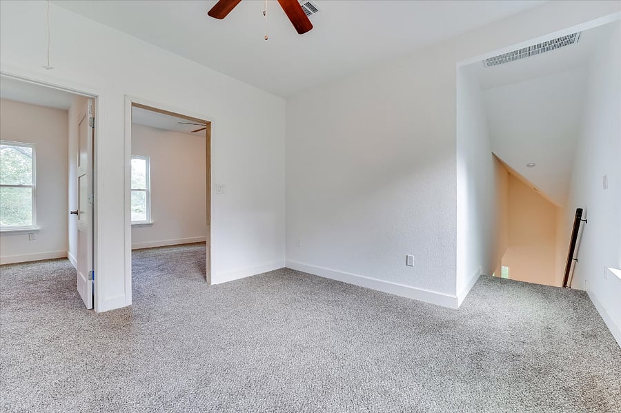 Upstairs landing area