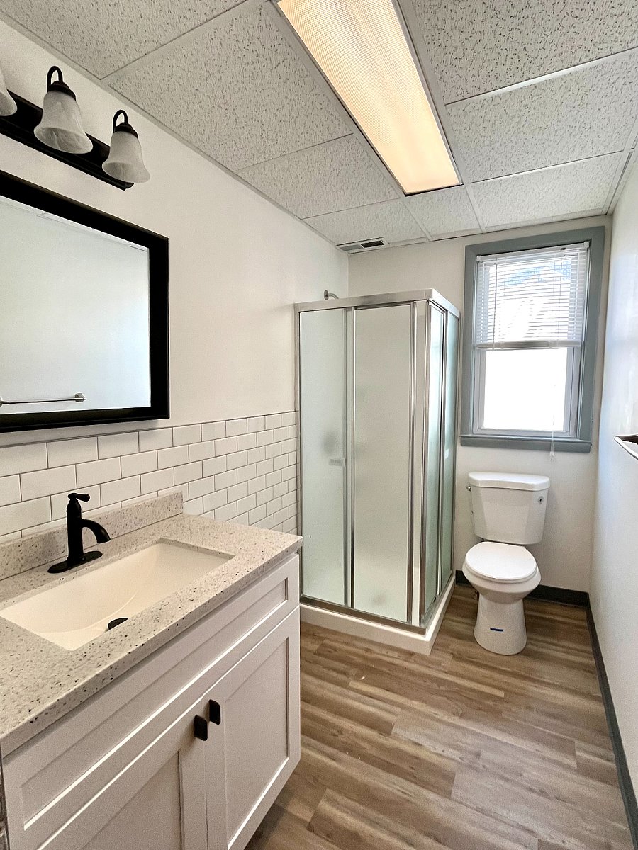Shared bathroom