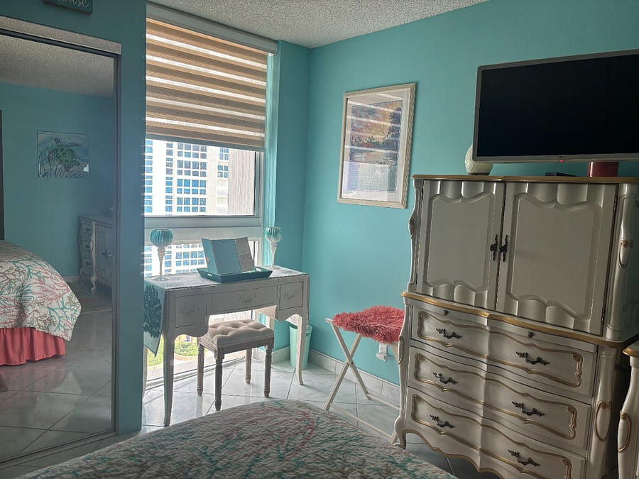 vanity and dresser
