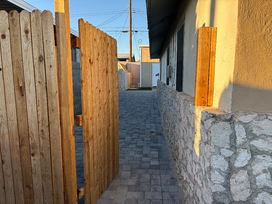 Private entrance