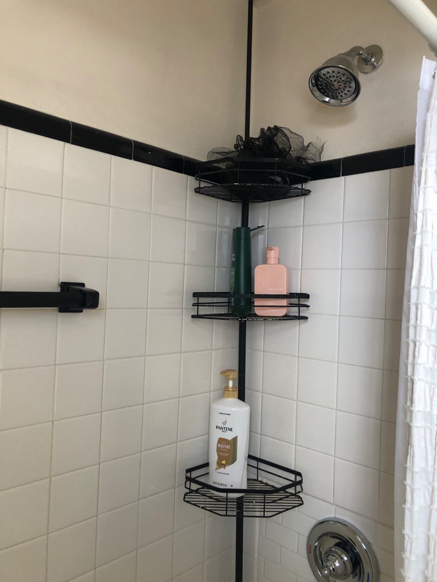 downstairs bathroom with shower.Shared use.