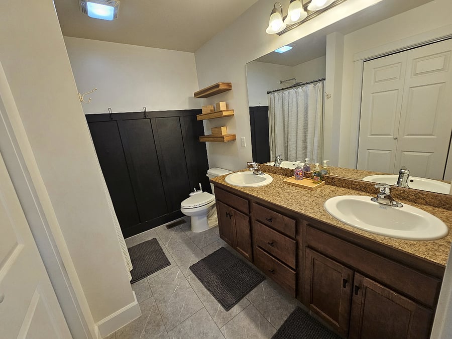 Primary Bathroom with double sink