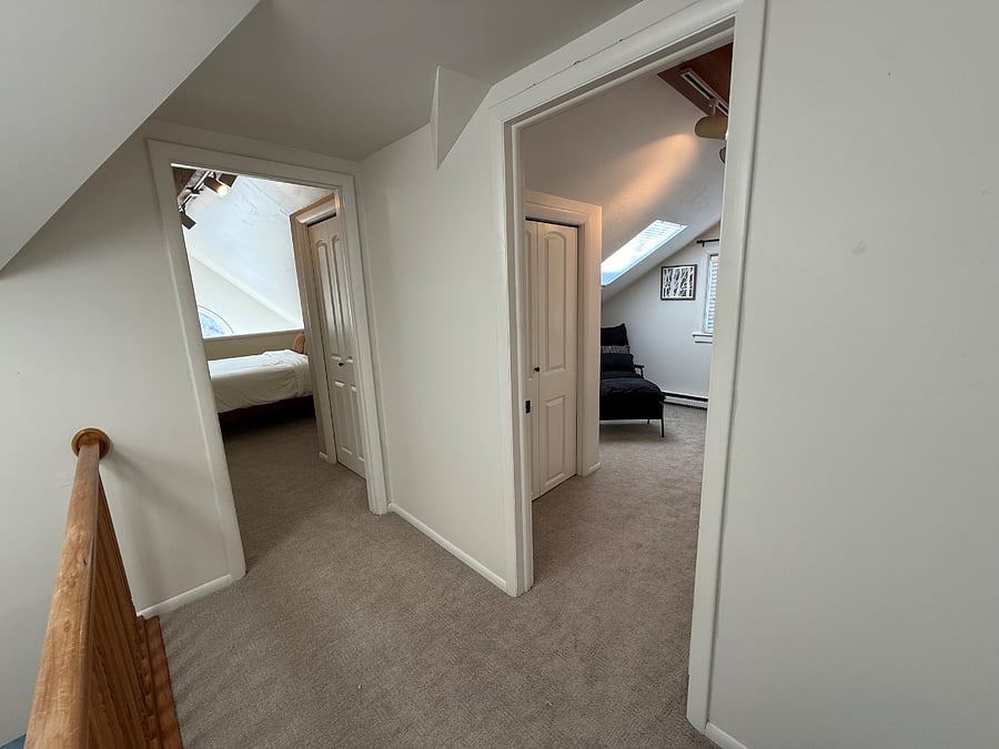 Proximity of upstairs bedrooms