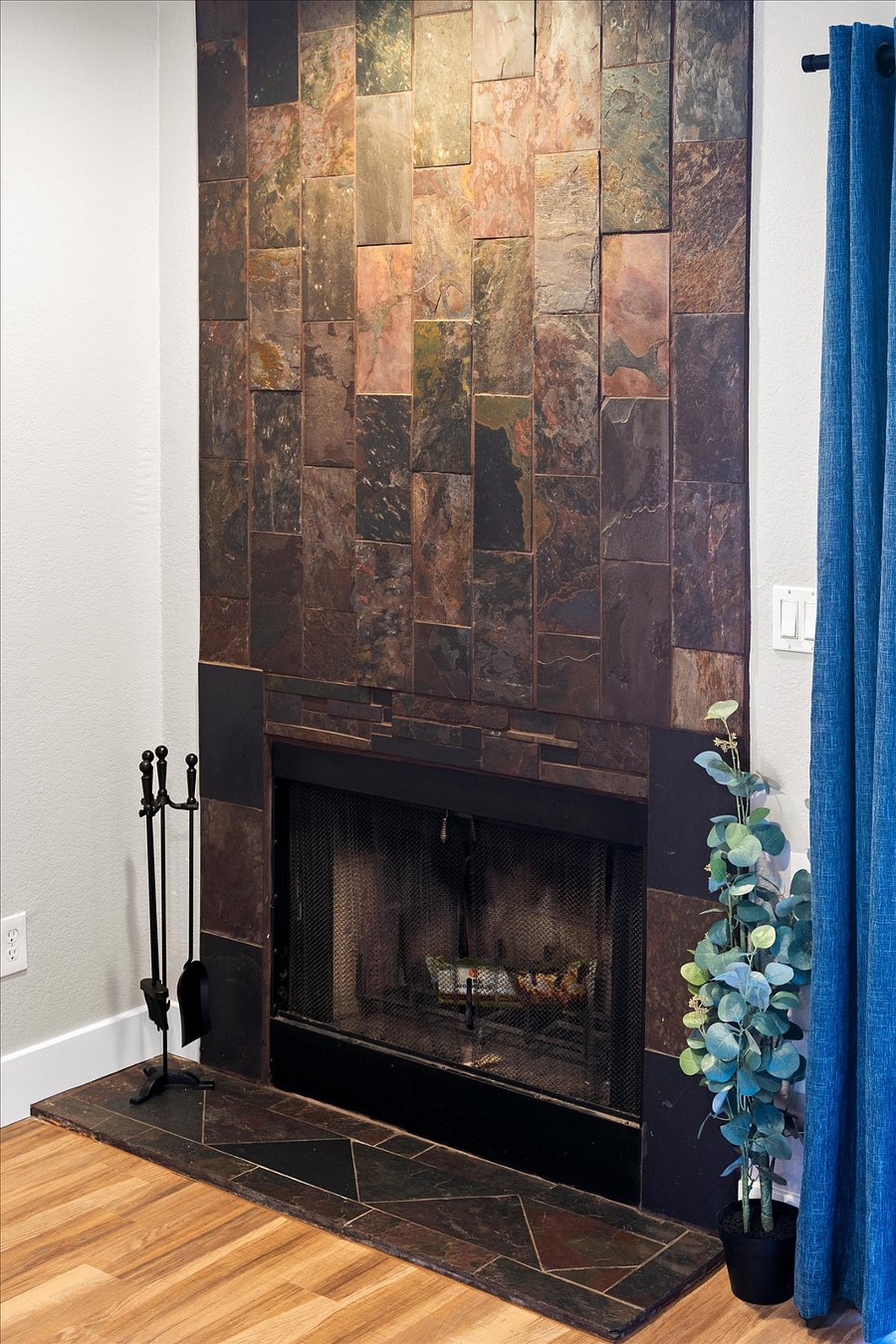 Enjoy a warm fire on a rare AZ winter night