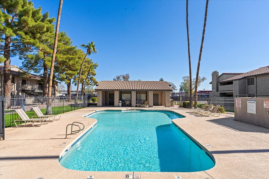 1 of 2 community pool/spa areas