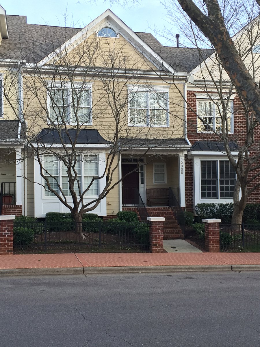 Exterior of townhome