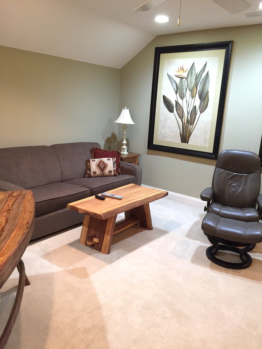 Private 3rd floor living room