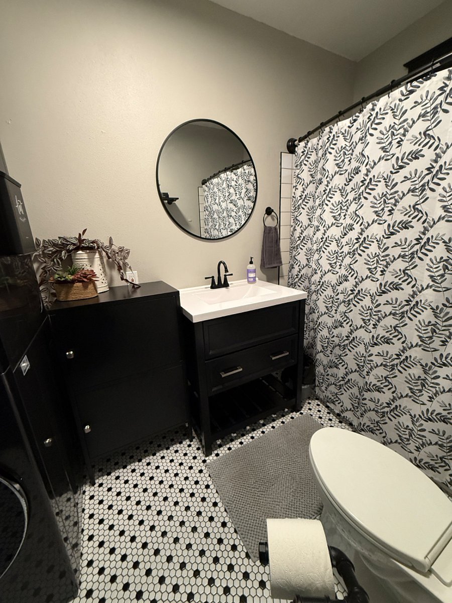 Shared Full Bath/Laundry- Main Floor