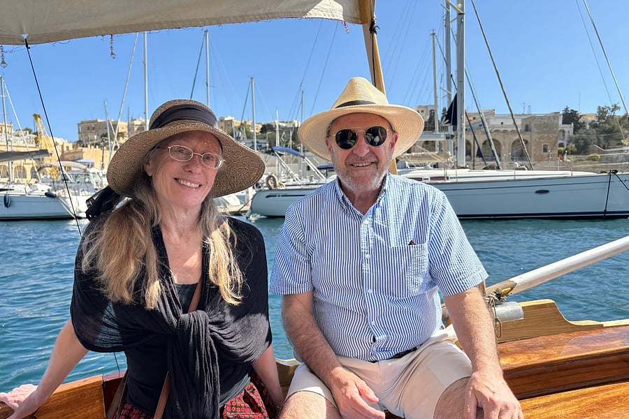 We are your hosts, Helen and Peter. Looking forward to meeting you!