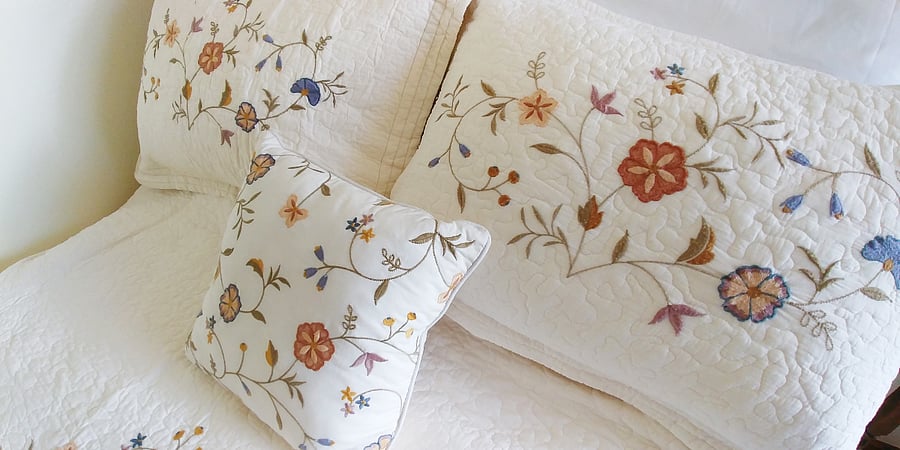 I provide all bedding - sheets, pillows, duvet and quilt.