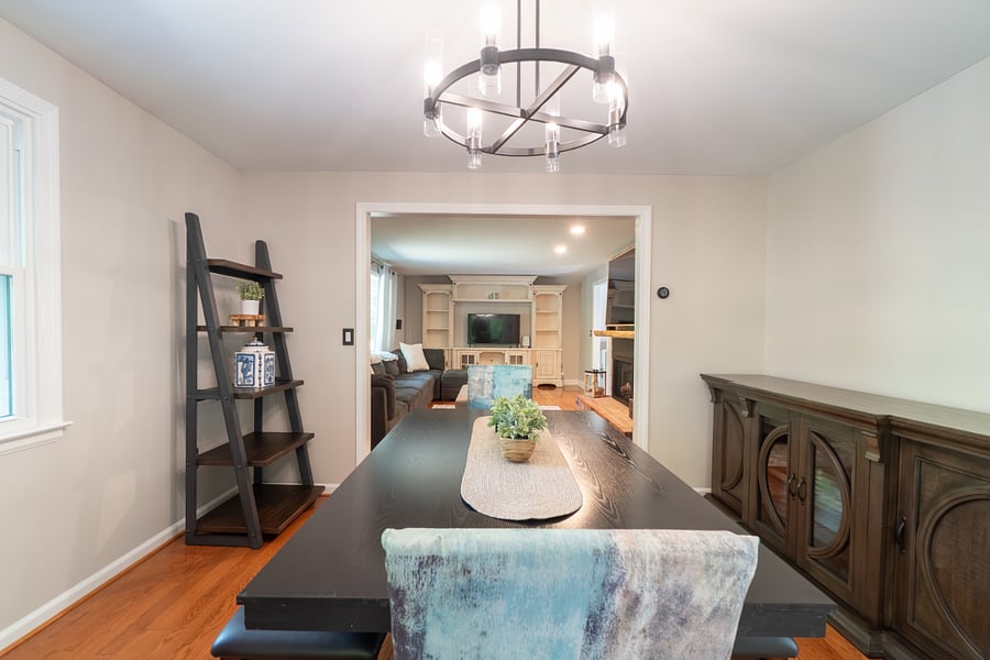 Dining Room, facing Living Room