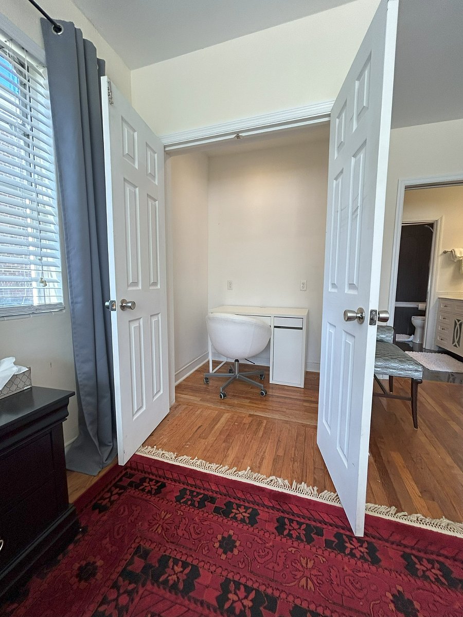 Office nook in main bedroom