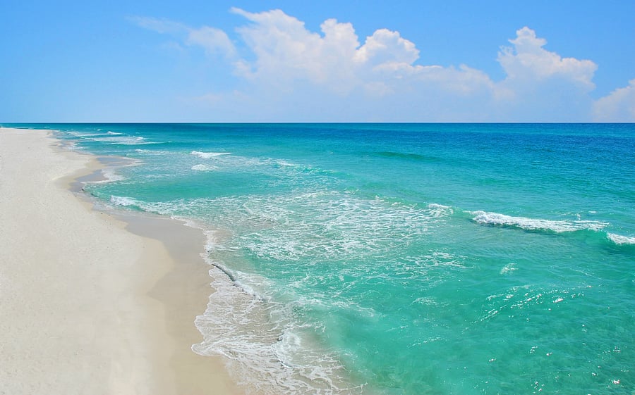Emerald surf!