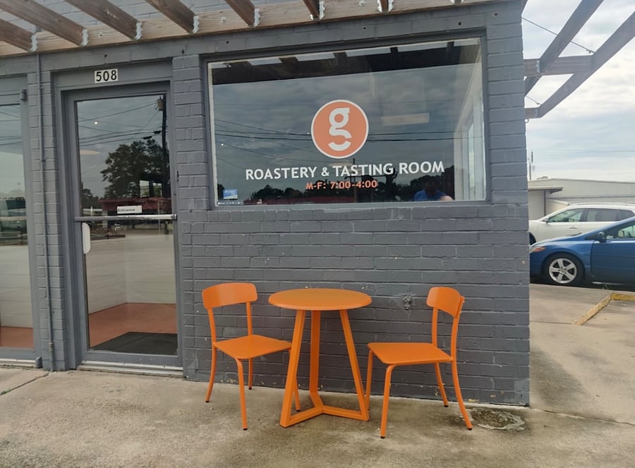Grin's award winning coffee shop is also blocks away!