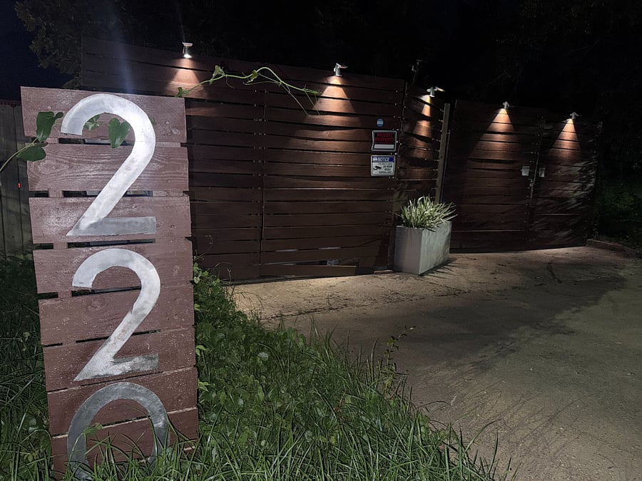 The property is privately gated and well illuminated for your ease of entry and exit.