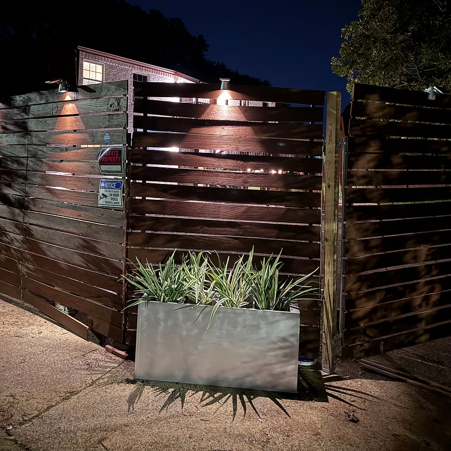 Fresh plants and vegetation are regularly maintained by our caring landscapers.