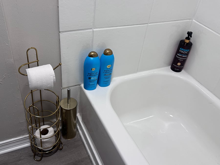 Premium Shampoo, Conditioner and Body Wash imported from Morocco.