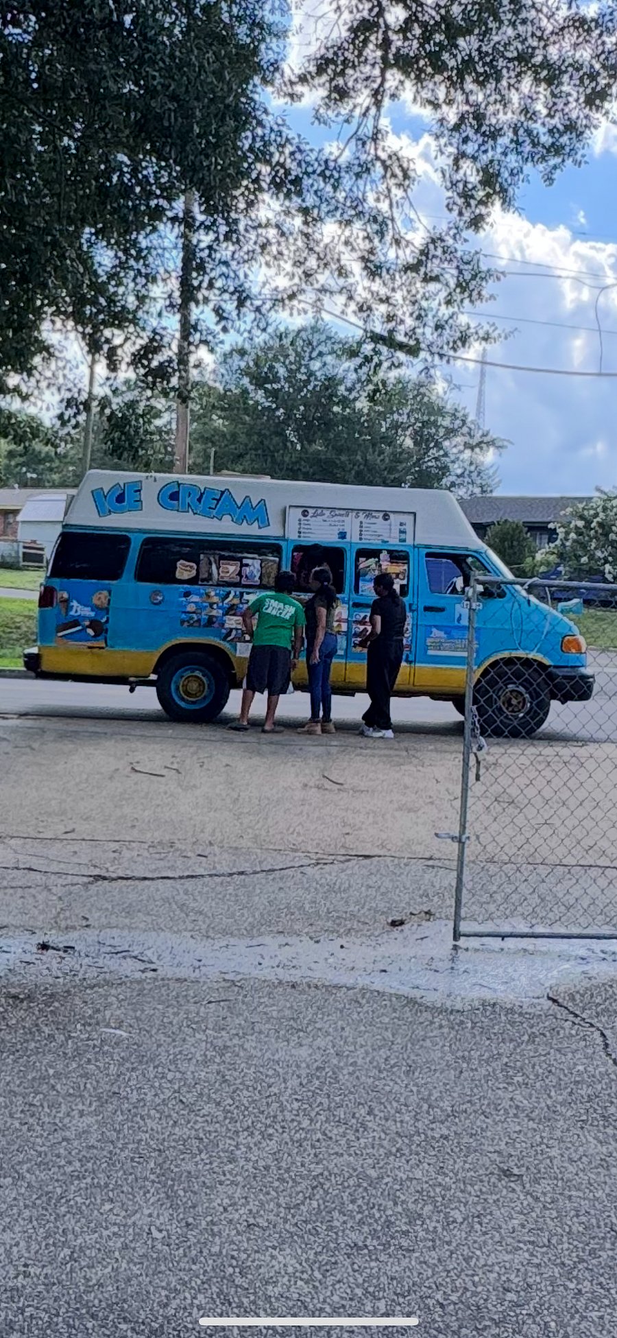 The local ice cream truck drives by daily at about 3pm.